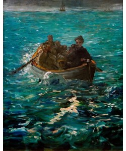Edouard Manet, Die Flucht des Henri Rochefort – Die große Studie