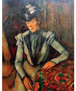 Paul Cézanne, La Dame en bleu