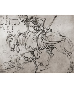 Albrecht Dürer, König Tod zu Pferde