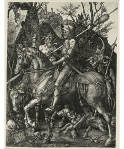 Albrecht Dürer, Ritter, Tod und Teufel
