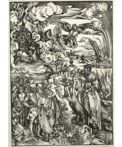 Albrecht Dürer, Die babylonische Buhlerin auf dem siebenköpfigen Ungeheuer