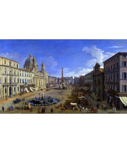 Giovanni Antonio Canaletto, Roma, vista de la Piazza Navona