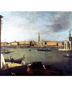 Giovanni Antonio Canaletto, Dársena de San Marcos desde la Giudeca