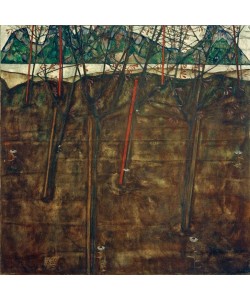 Egon Schiele, Vorfrühlingslandschaft