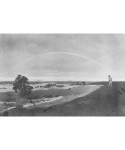 Caspar David Friedrich, Landschaft mit Regenbogen
