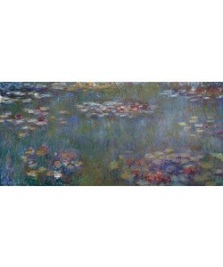 Claude Monet, Le bassin aux nymphéas, reflets verts