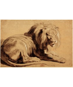Peter Paul Rubens, Sitzender Löwe