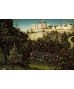 Lucas Cranach der Ältere, Hirschjagd des Kurfürsten Friedrich des Weisen