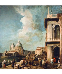 Giovanni Antonio Canaletto, Piazzetta looking towards the Salute