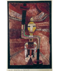 Paul Klee, Der große Kaiser, zum Kampf gerüstet