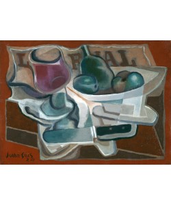 Juan Gris, Compotier et verre