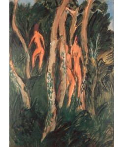 Ernst Ludwig Kirchner, Drei Akte unter Bäumen