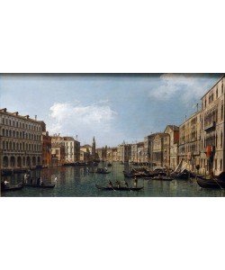 Giovanni Antonio Canaletto, The Grand Canal with the Carita