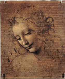 Leonardo da Vinci, Frauenkopf