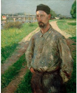 Gustave Caillebotte, Portrait d’Eugène Lamy