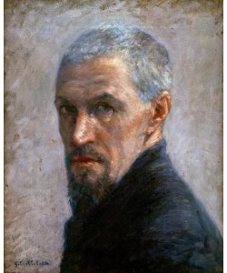 Gustave Caillebotte, Portrait de l’artiste