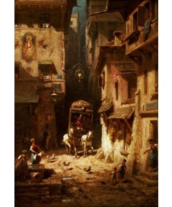 Carl Spitzweg, Die Post