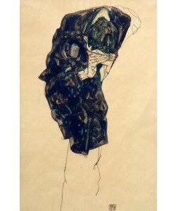 Egon Schiele, Herabgebeugter Mann (Otto Benesch)