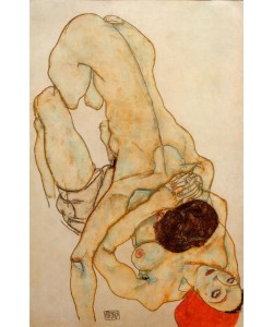 Egon Schiele, Lesbisches Paar