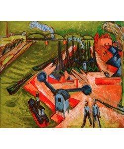 Ernst Ludwig Kirchner, Frankfurter Westhafen