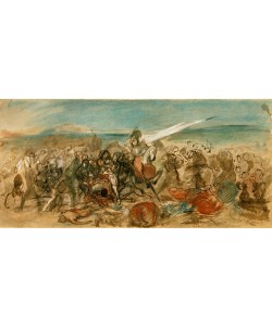 Eugene Delacroix, Die Schlacht von Poitiers