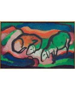 Franz Marc, Schafe