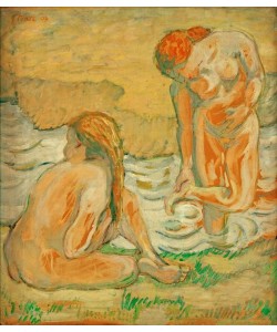 Franz Marc, Aktkomposition II (Zwei badende Frauen)