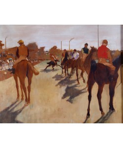 Edgar Degas, Le défilé, dit aussi Chevaux de course devant les tribunes