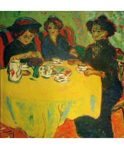 Ernst Ludwig Kirchner, Kaffeetafel