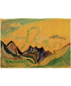Ernst Ludwig Kirchner, Gebirgslandschaft
