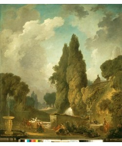 Jean-Honoré Fragonard, Das Blindekuhspiel