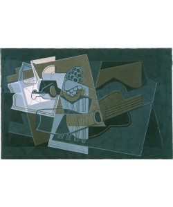 Juan Gris, Gitarre und Flasche