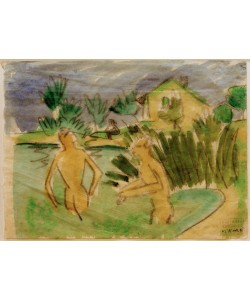 Ernst Ludwig Kirchner, Badende bei Moritzburg