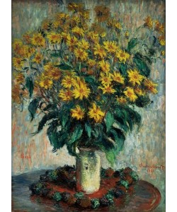 Claude Monet, Fleurs de topinambour