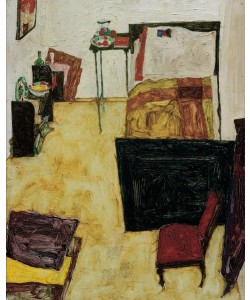 Egon Schiele, Das Zimmer des Künstlers in Neulengbach