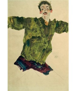 Egon Schiele, Selbstbildnis mit ausgebreiteten Armen