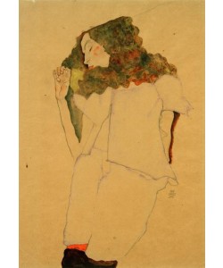 Egon Schiele, Schlafendes Mädchen