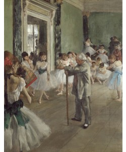 Edgar Degas, La classe de danse