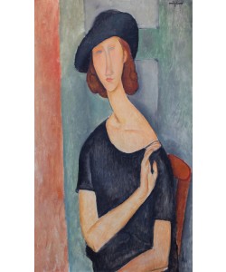 Amedeo Modigliani, Jeanne Hébuterne with Hat