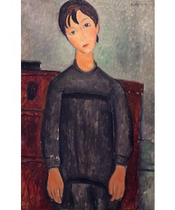 Amedeo Modigliani, Mädchen mit schwarzer Schürze