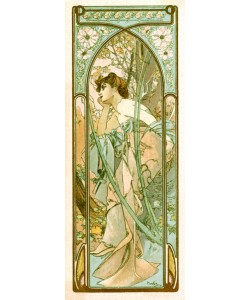 Alfons Maria Mucha, Reverie of Evening 1899