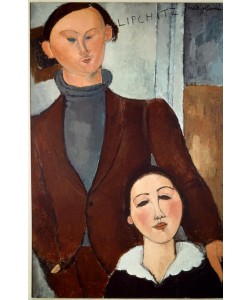 Amedeo Modigliani, Jacques Lipchitz und seine Frau