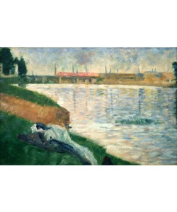 Georges Seurat, Vetements sur l'herbe
