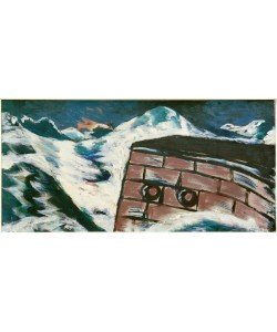 Max Beckmann, Landungskai im Sturm