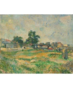 Paul Cézanne, Landscape near Paris