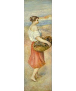 Pierre-Auguste Renoir, Girl with a Basket of Fish