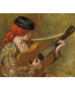 Pierre-Auguste Renoir, Junge Spanierin mit Gitarre