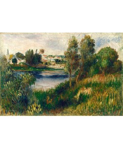 Pierre-Auguste Renoir, Landscape at Vétheuil