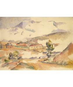 Paul Cézanne, Montagne Sainte-Victoire, from near Gardanne