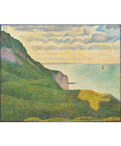 Georges Seurat, Seascape at Port-en-Bessin, Normandy